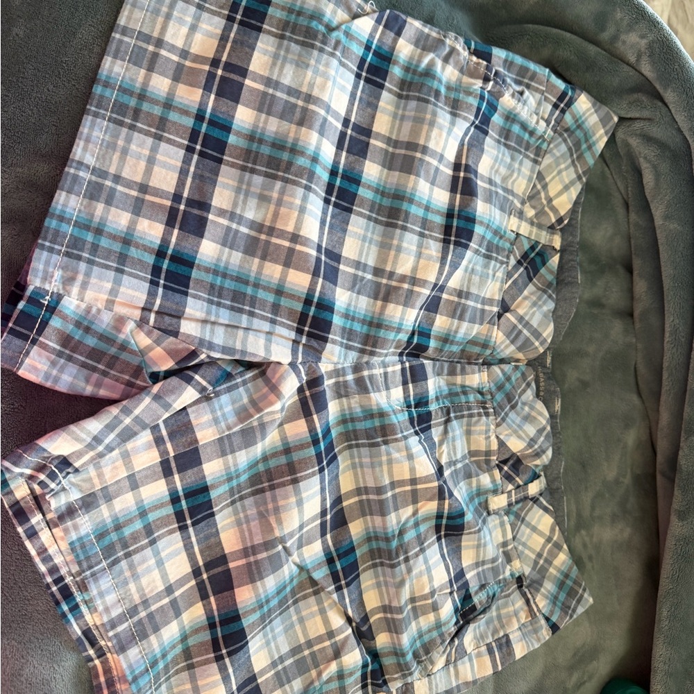 Bass Blue Plaid Women's Shorts